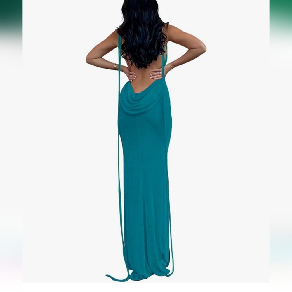 Womens maxi backless summer sexy dresses